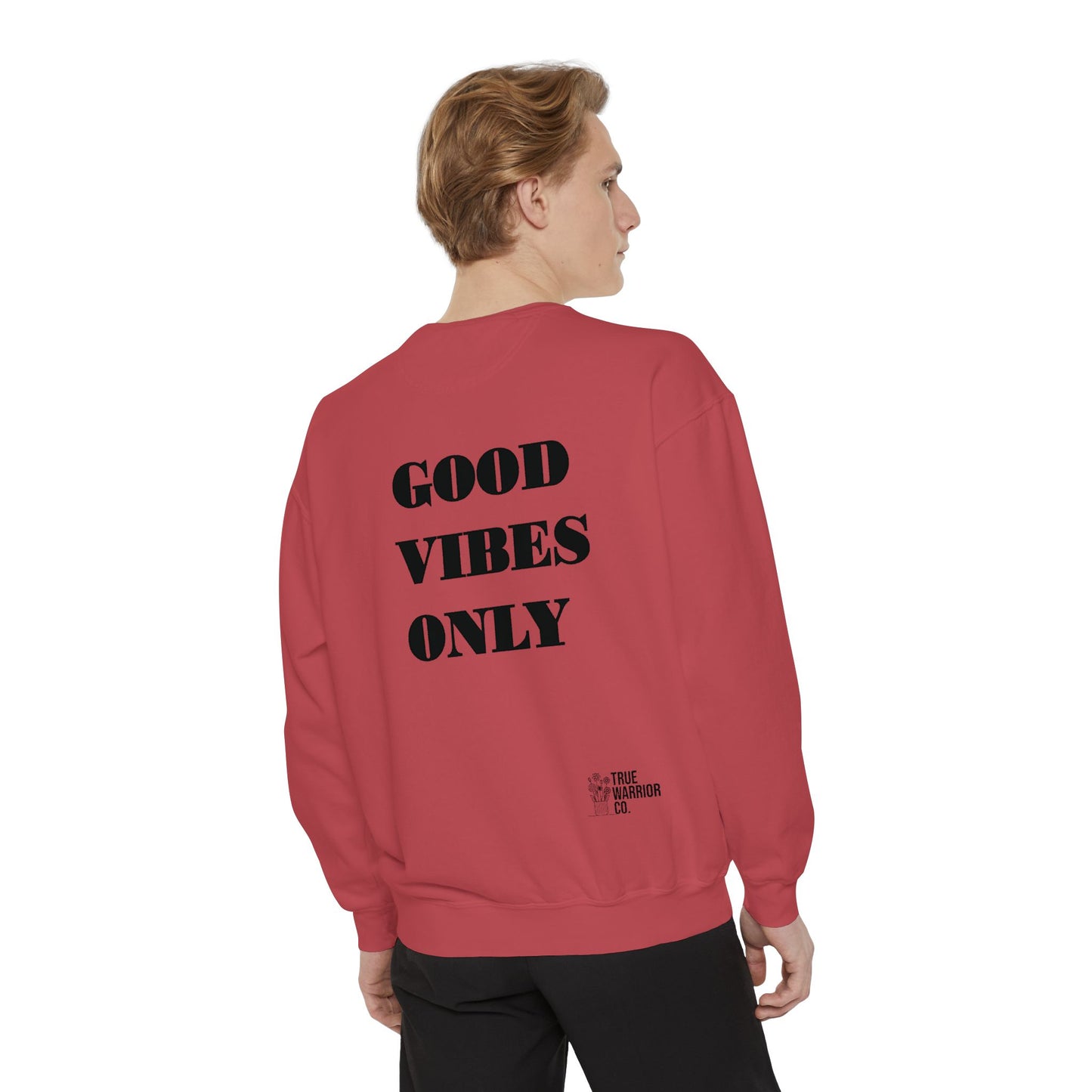 Cancer Awareness Sweatshirt - Unisex Garment-Dyed