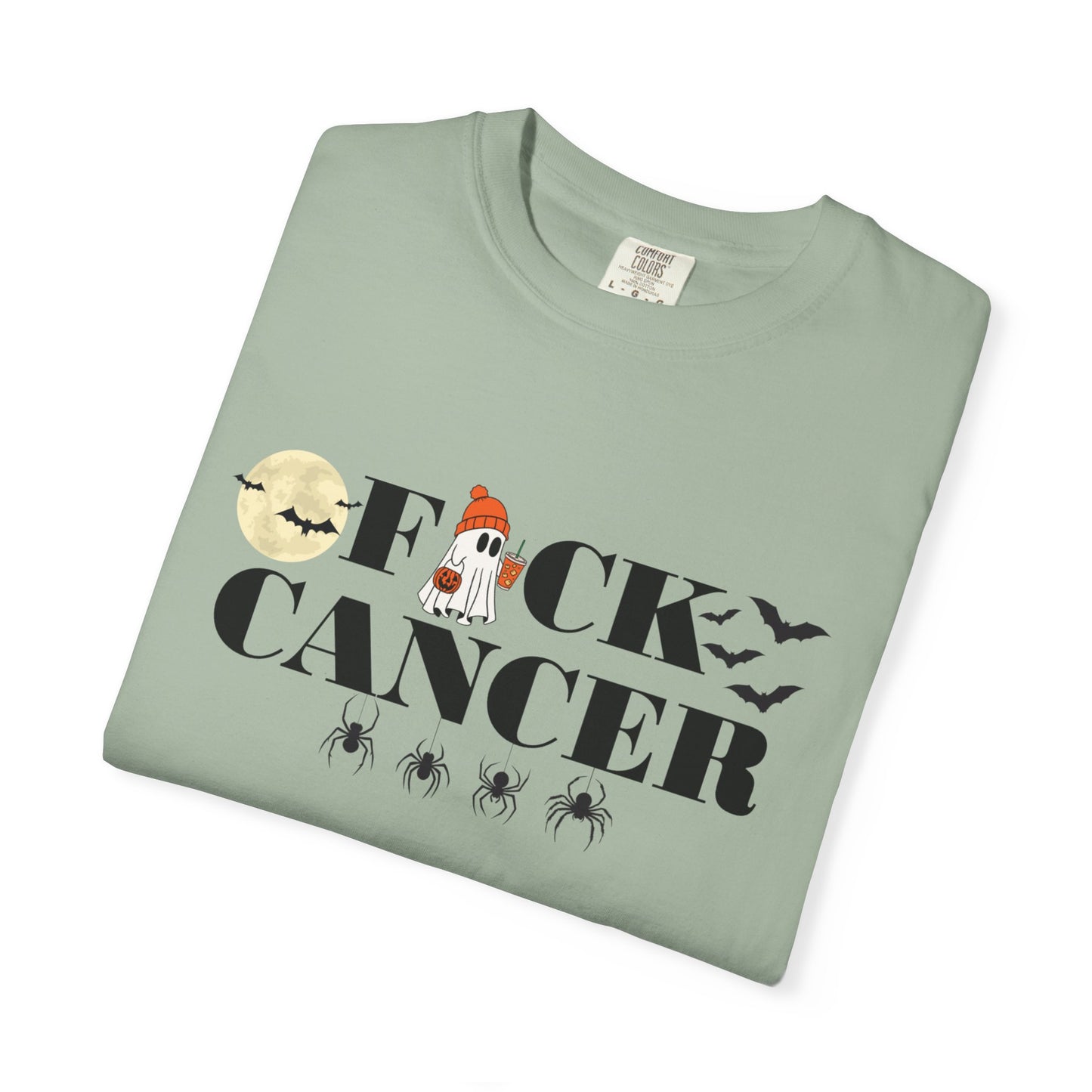 Spooky Season F*ck Cancer Awareness T-Shirt