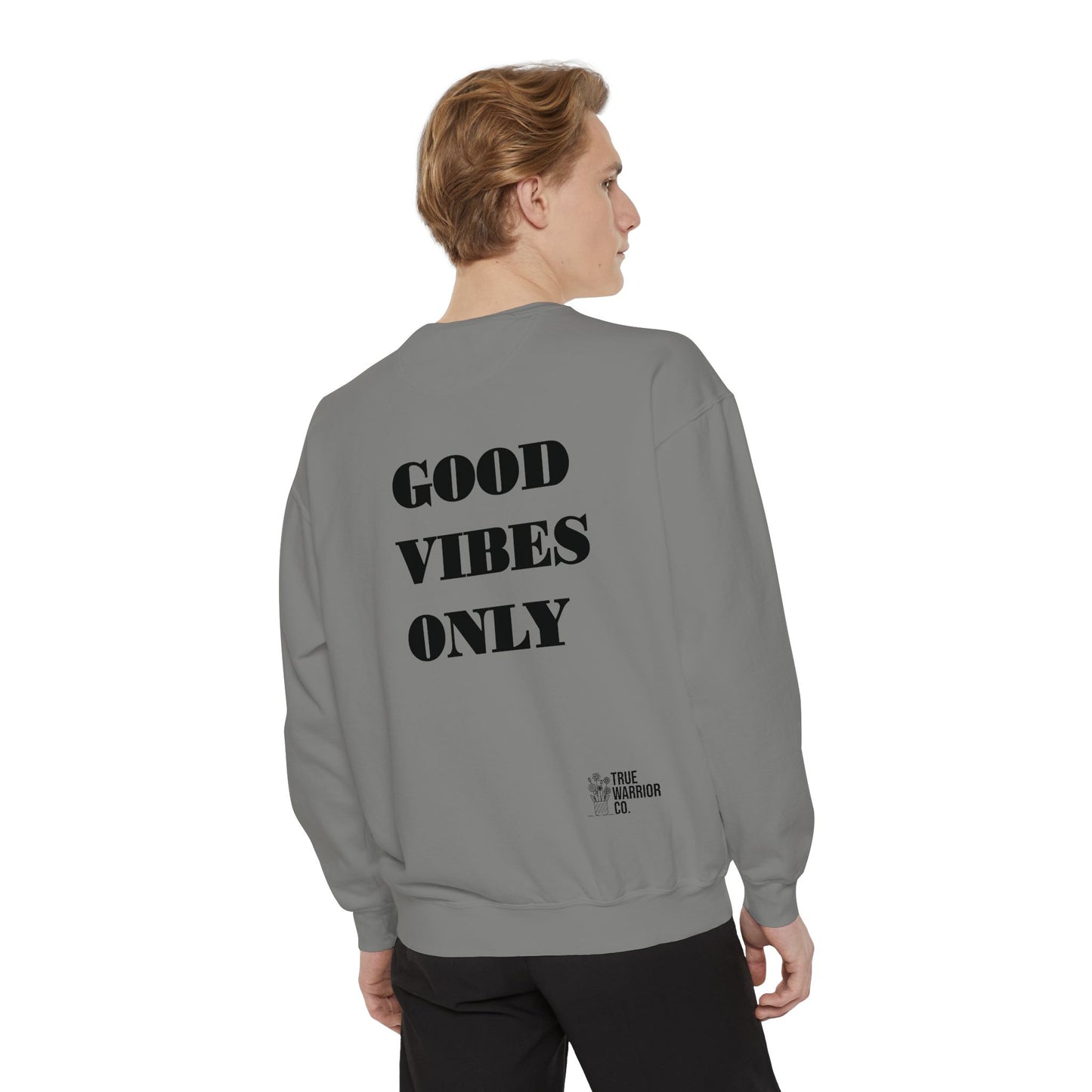 Cancer Awareness Sweatshirt - Unisex Garment-Dyed