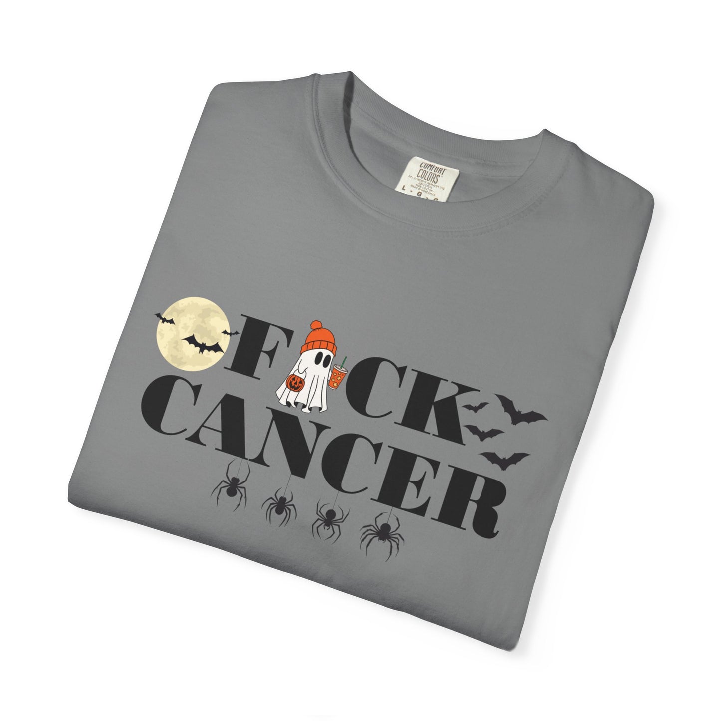 Spooky Season F*ck Cancer Awareness T-Shirt