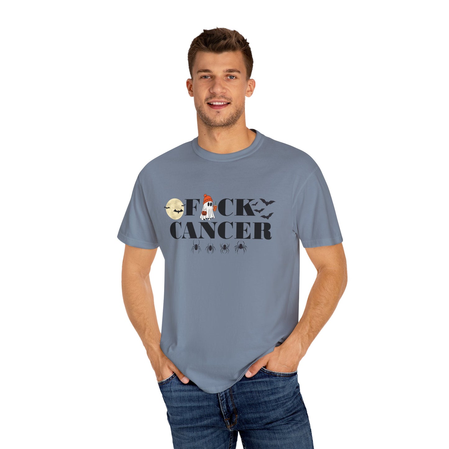 Spooky Season F*ck Cancer Awareness T-Shirt