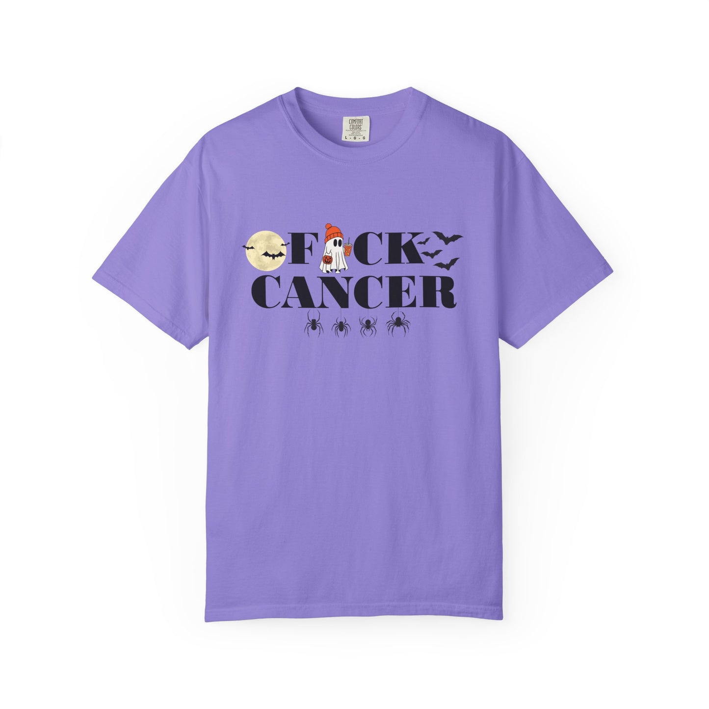 Spooky Season F*ck Cancer Awareness T-Shirt