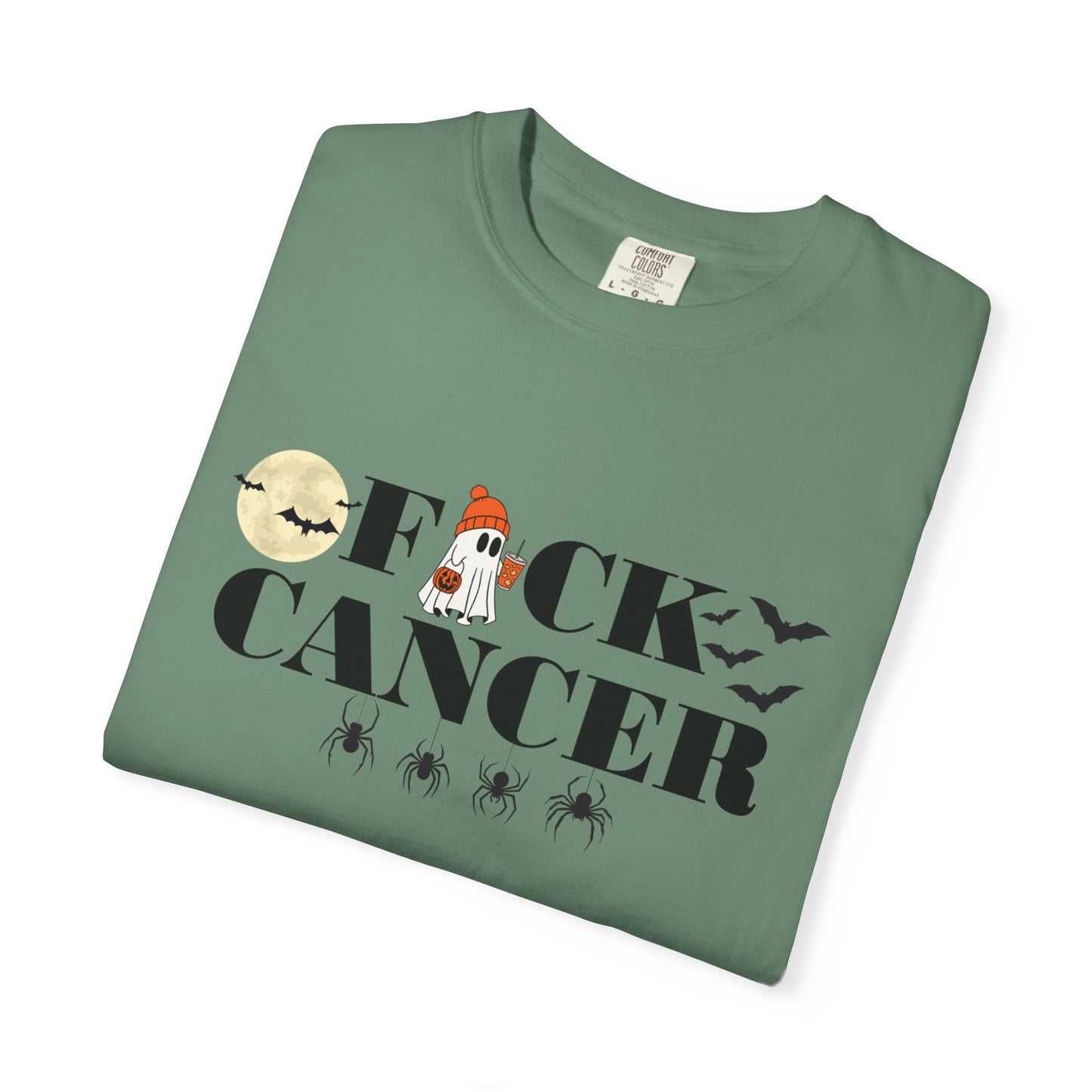 Spooky Season F*ck Cancer Awareness T-Shirt
