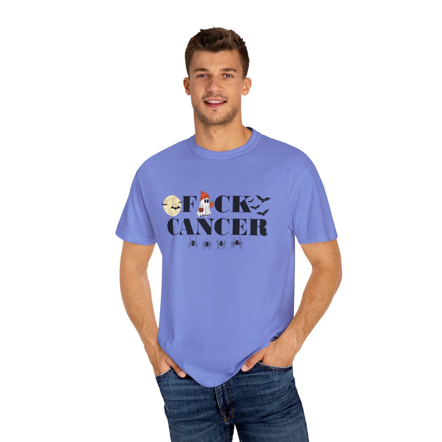 Spooky Season F*ck Cancer Awareness T-Shirt