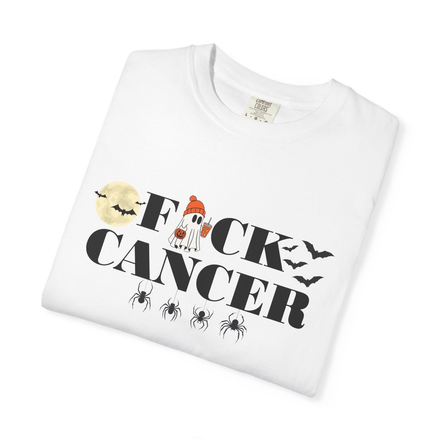Spooky Season F*ck Cancer Awareness T-Shirt