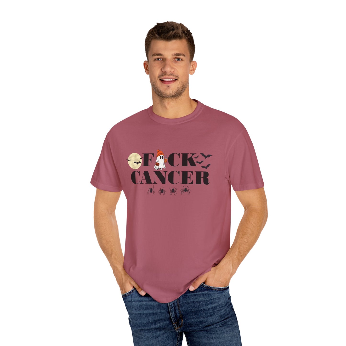 Spooky Season F*ck Cancer Awareness T-Shirt