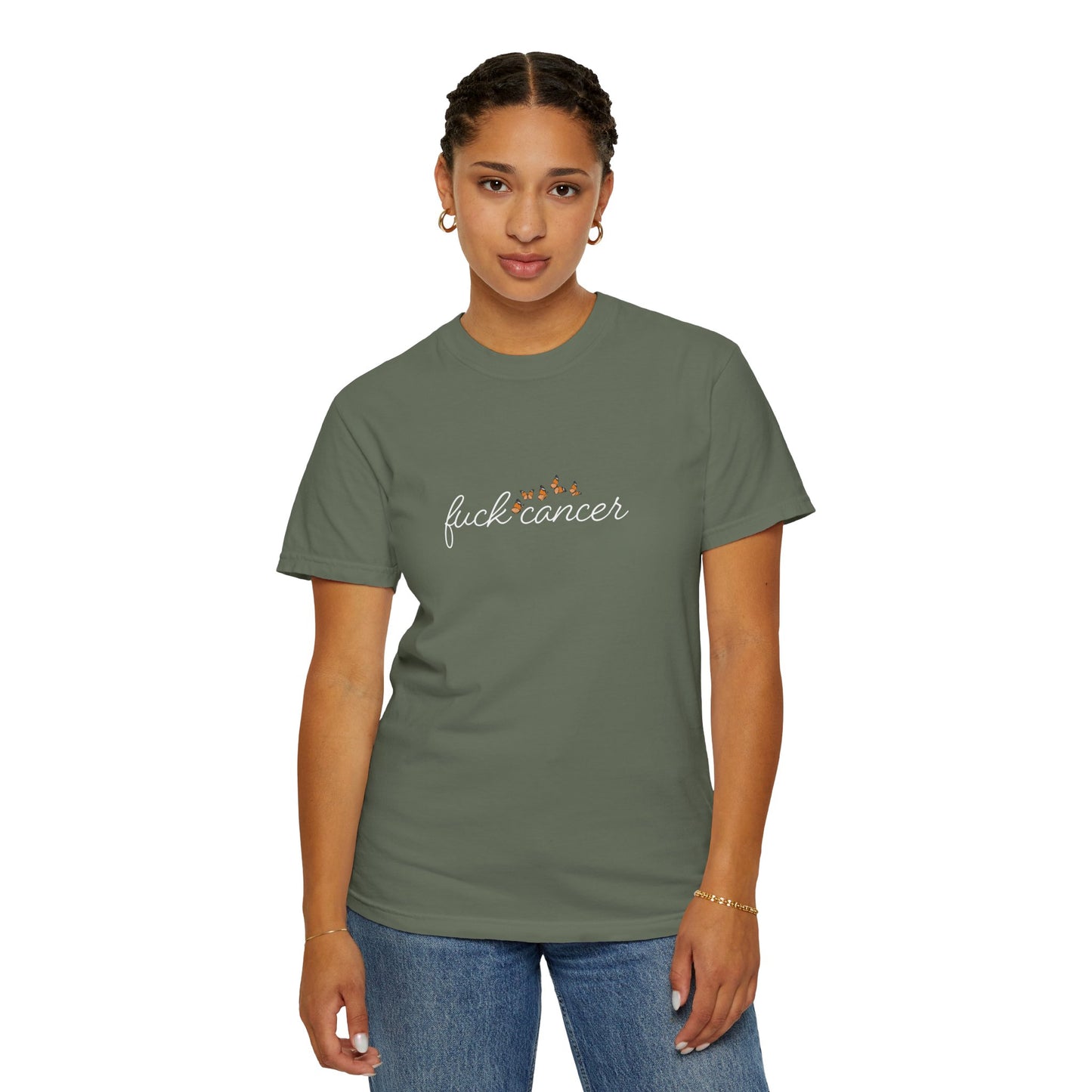 Butterfly Cancer Awareness T-shirt