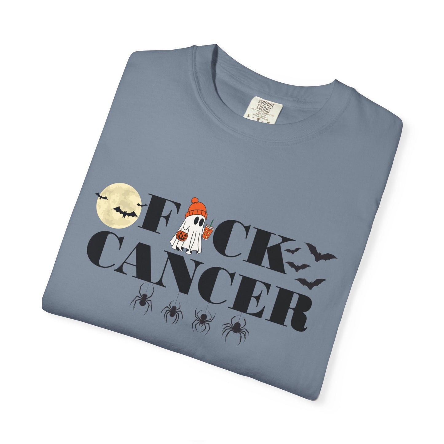 Spooky Season F*ck Cancer Awareness T-Shirt