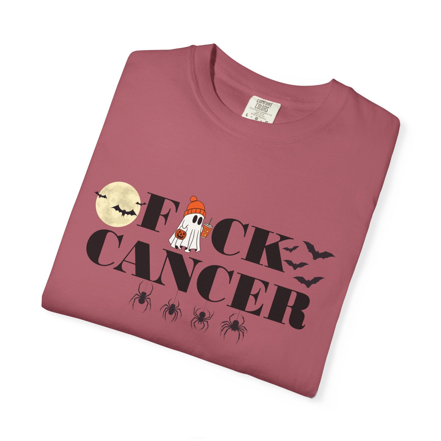 Spooky Season F*ck Cancer Awareness T-Shirt