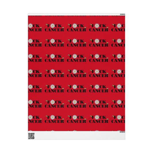F*CK CANCER Wrapping paper