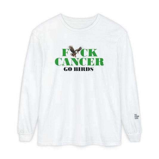 Philadelphia Eagles Long Sleeve T-Shirt -Cancer Awareness