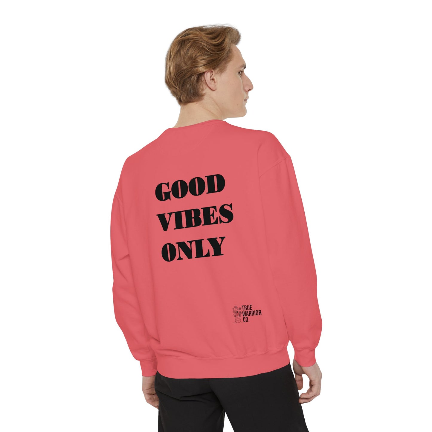 Cancer Awareness Sweatshirt - Unisex Garment-Dyed