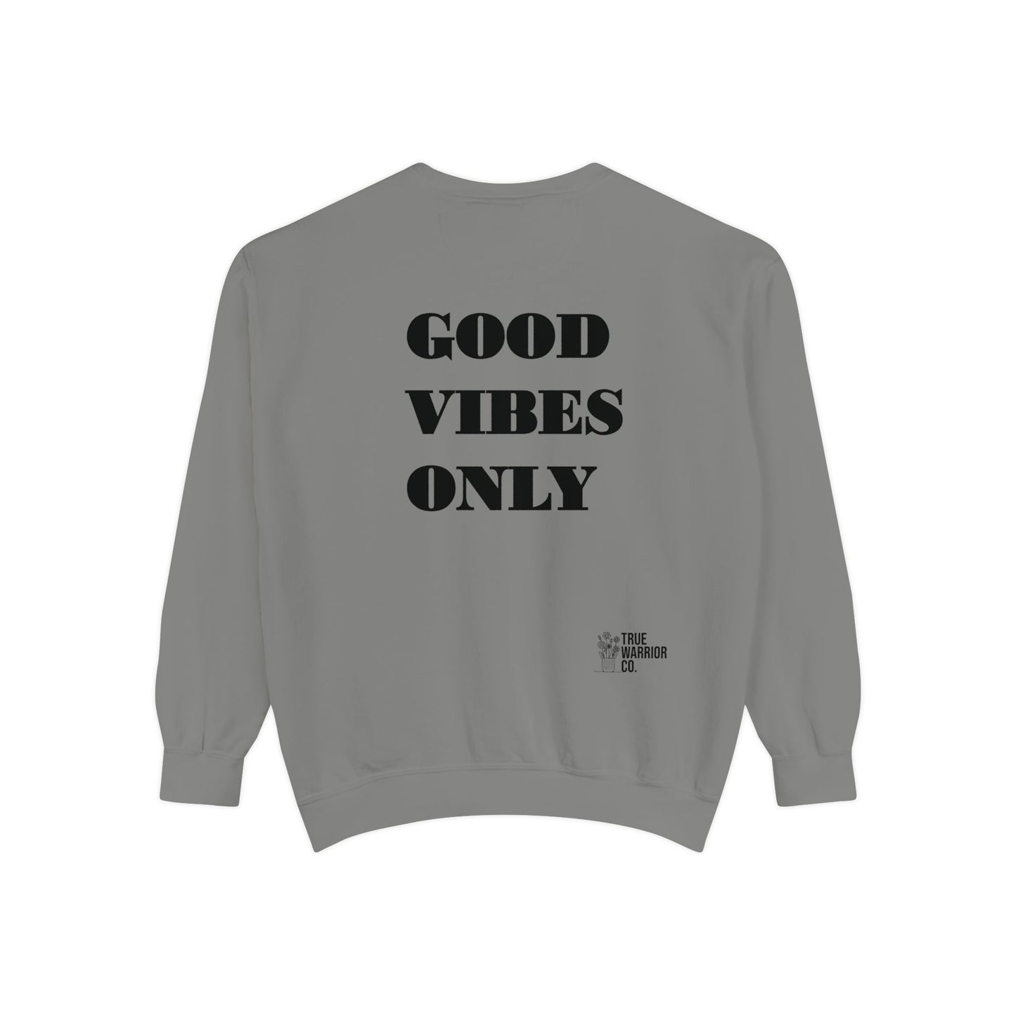 Cancer Awareness Sweatshirt - Unisex Garment-Dyed