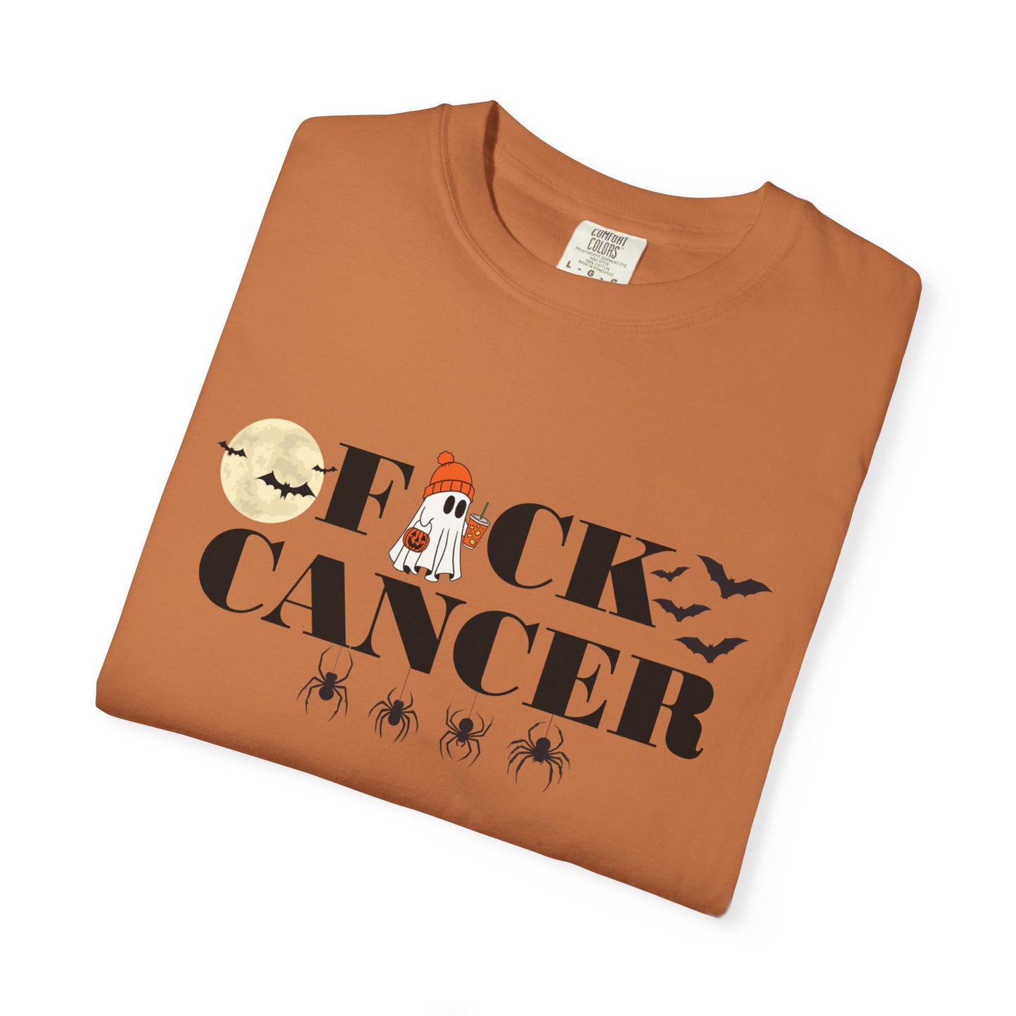 Spooky Season F*ck Cancer Awareness T-Shirt