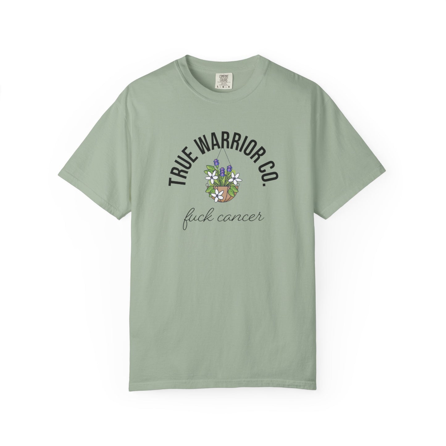 F*ck Cancer Awareness T-Shirt w/ flower design