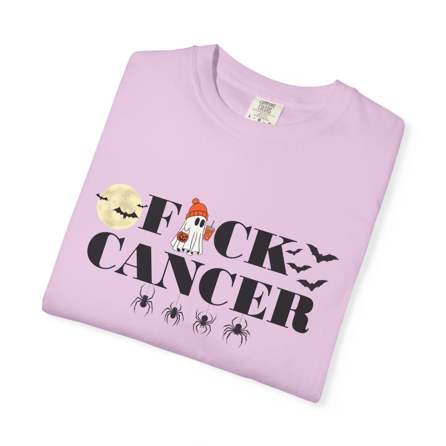 Spooky Season F*ck Cancer Awareness T-Shirt