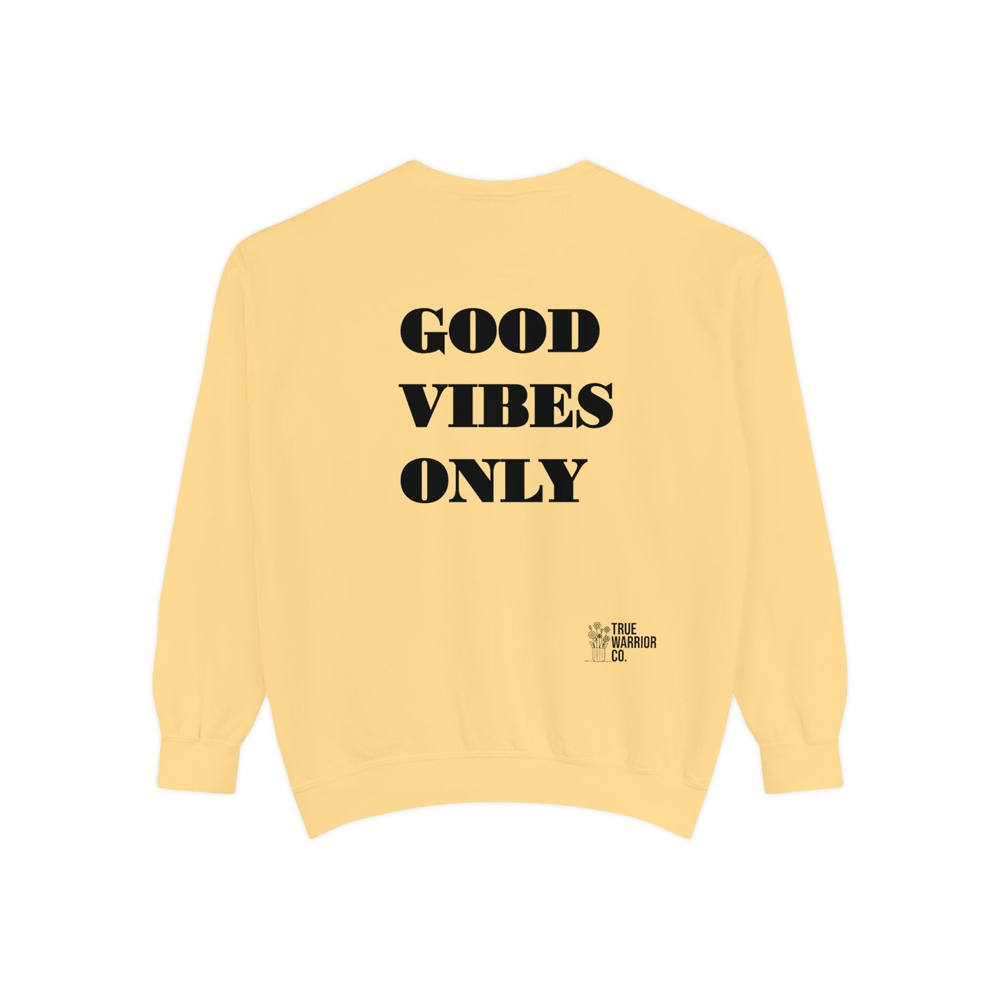 Cancer Awareness Sweatshirt - Unisex Garment-Dyed