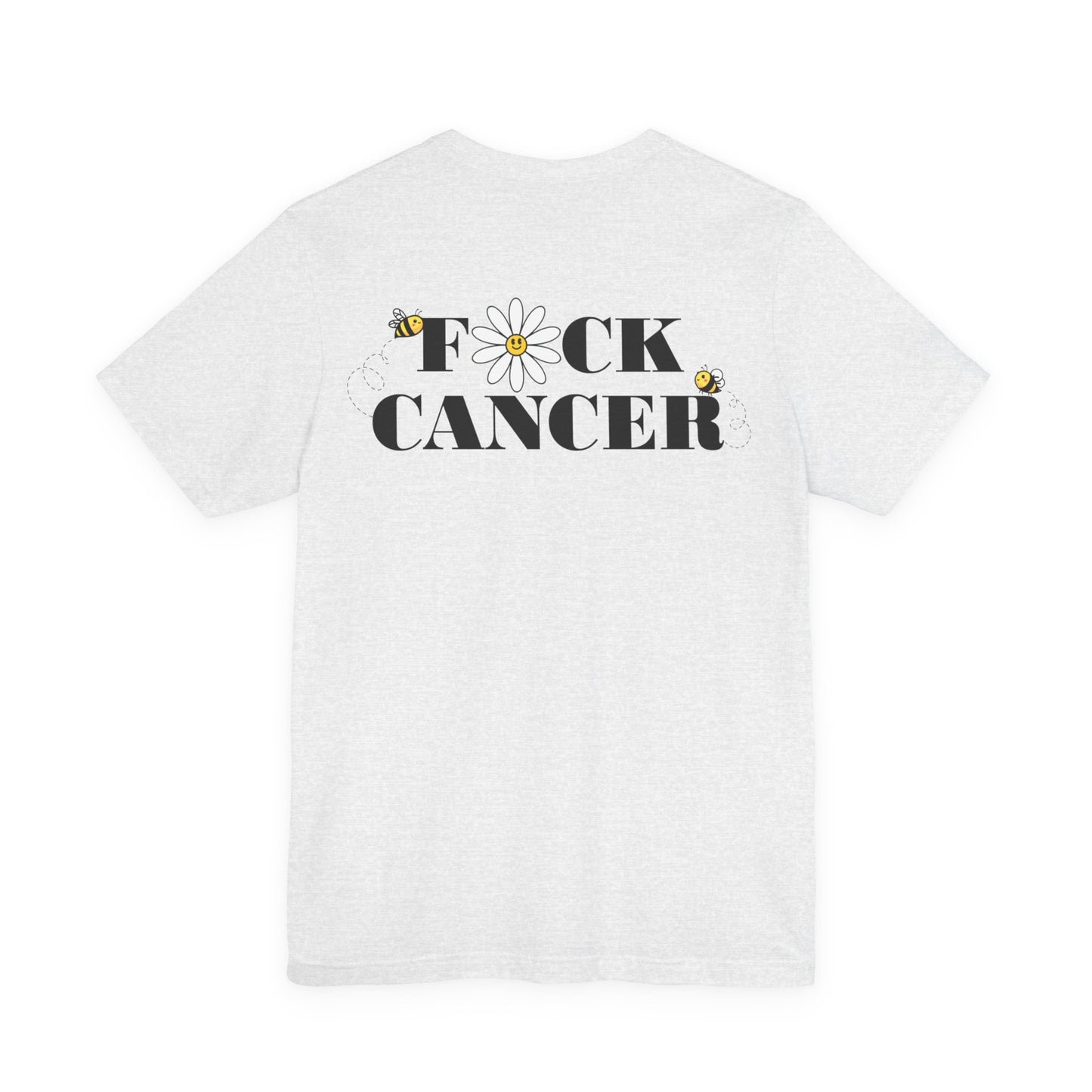 Cancer Awareness Tee with 'F*ck Cancer' Design