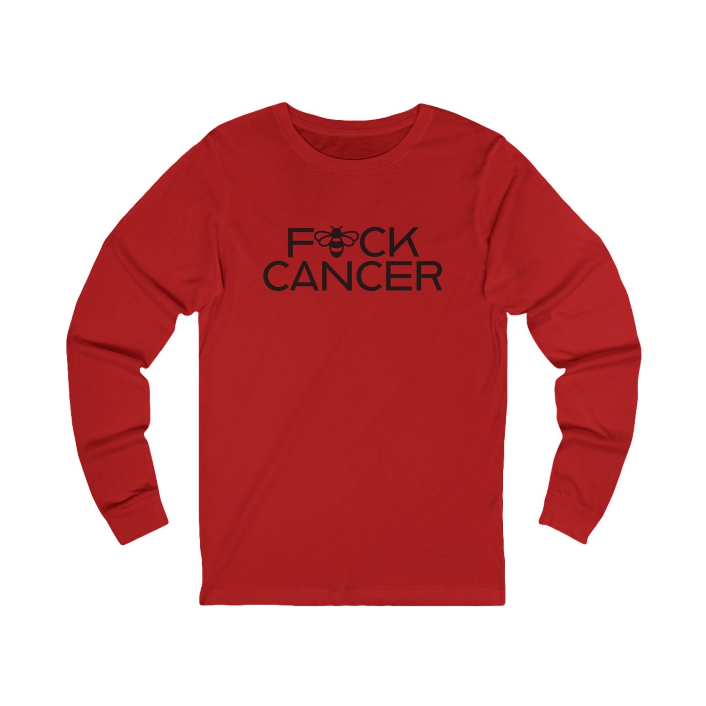 Bee Fuck Cancer Long Sleeve