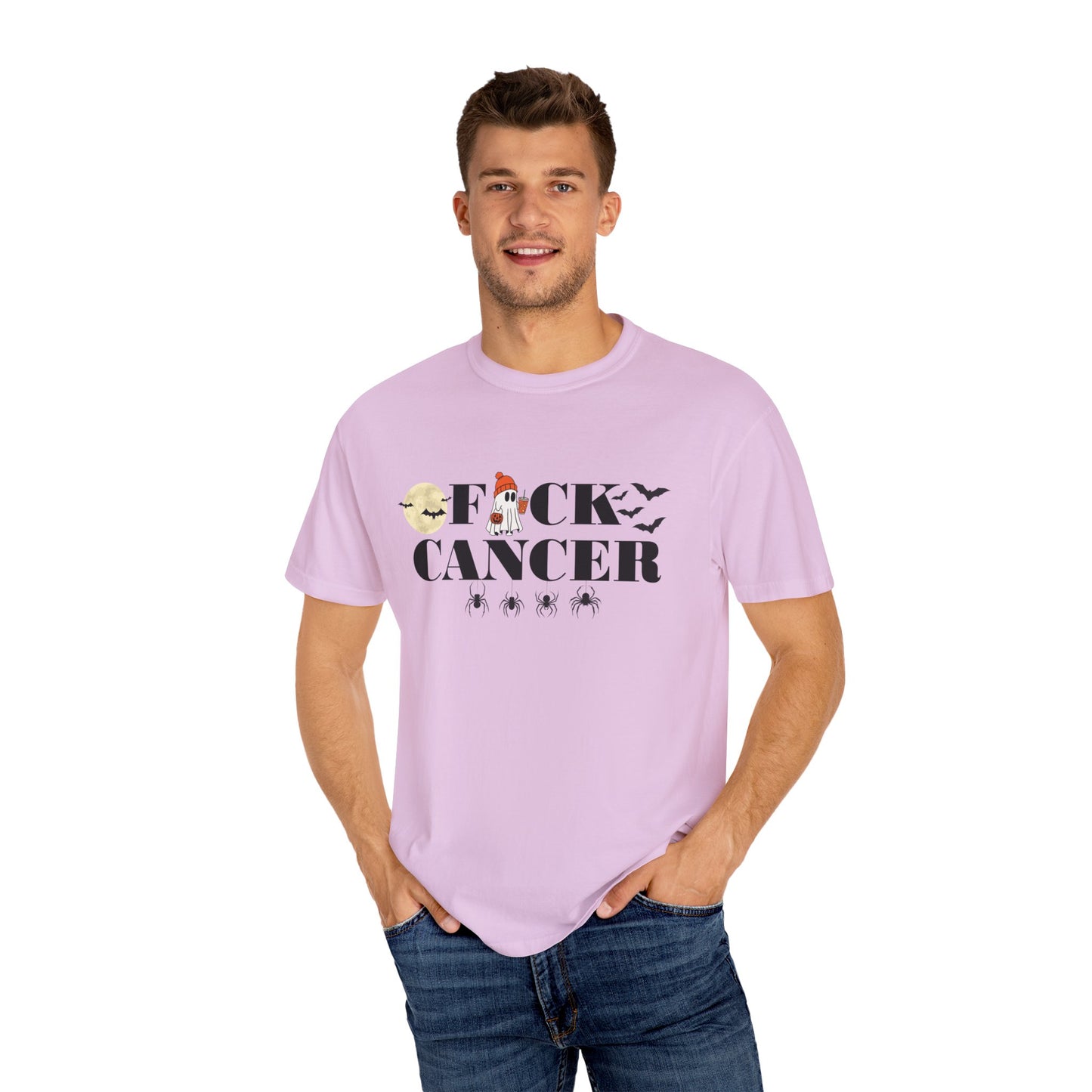 Spooky Season F*ck Cancer Awareness T-Shirt