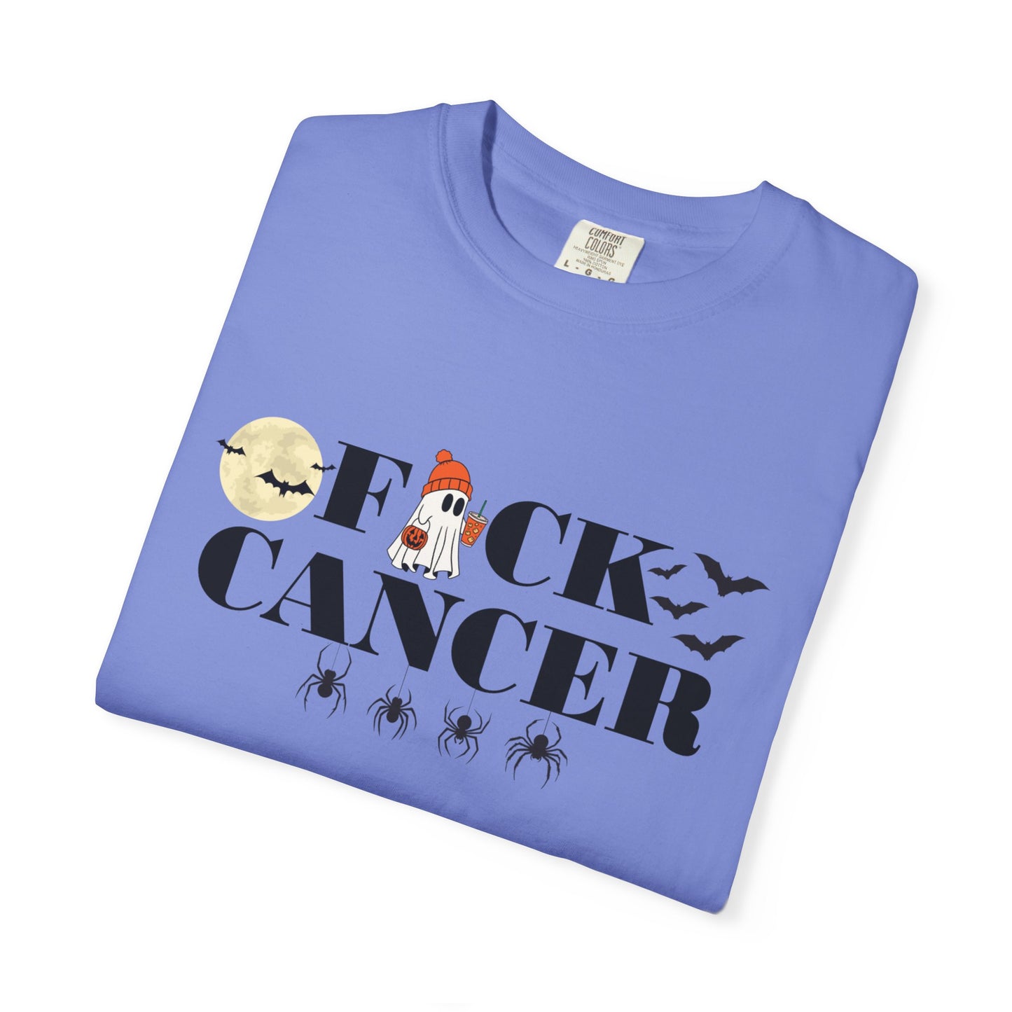 Spooky Season F*ck Cancer Awareness T-Shirt