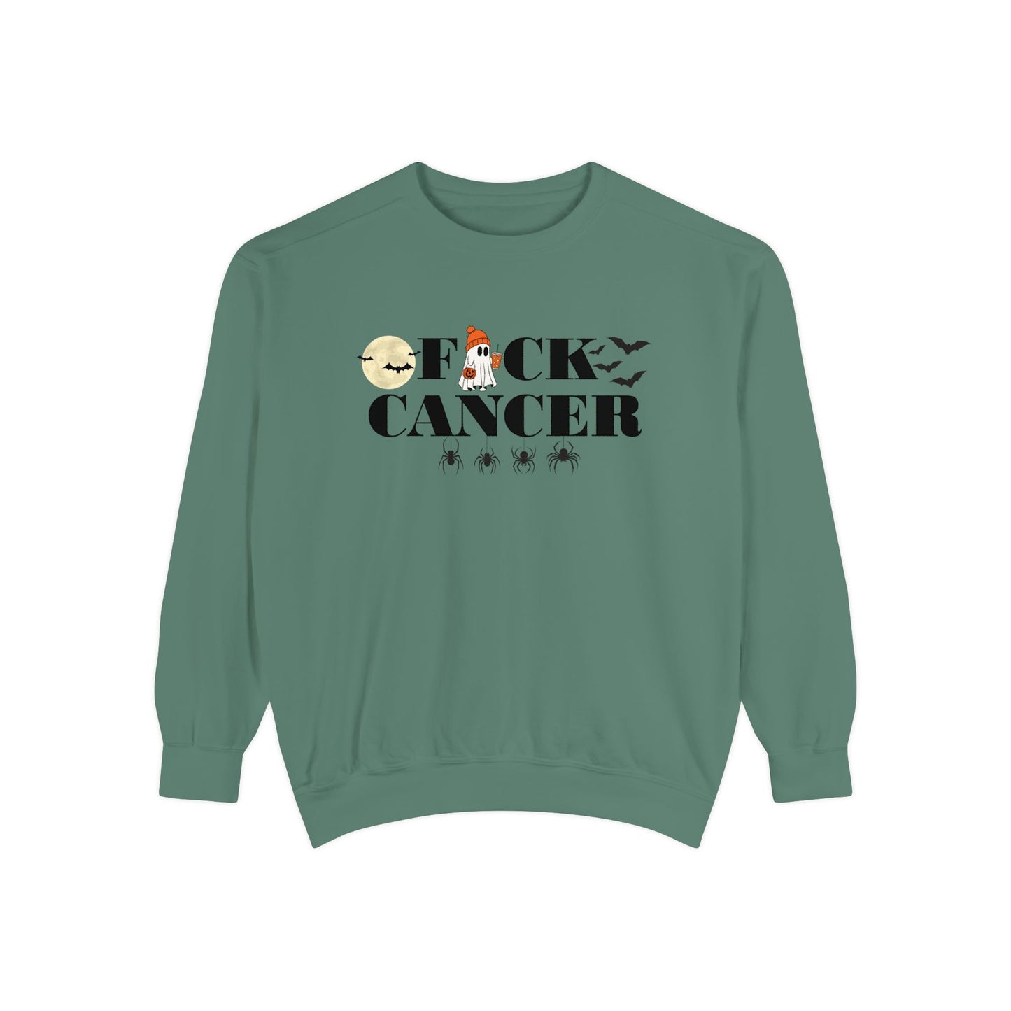 Spooky Season F*ck Cancer Awareness Sweatshirt