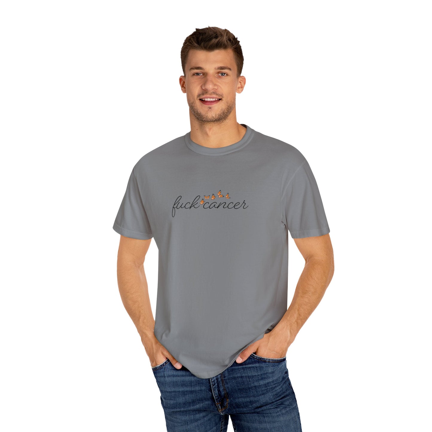 Butterfly Cancer Awareness T-shirt
