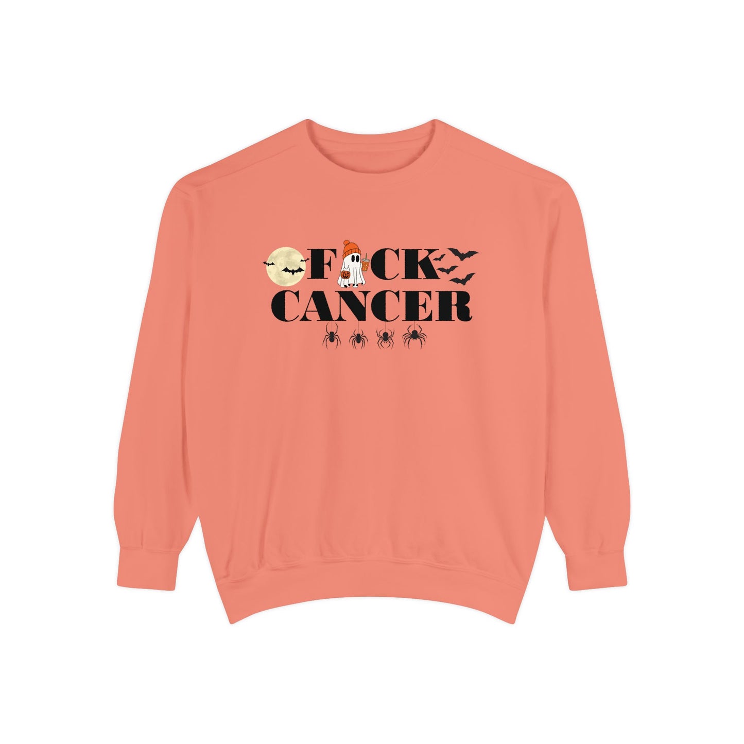 Spooky Season F*ck Cancer Awareness Sweatshirt