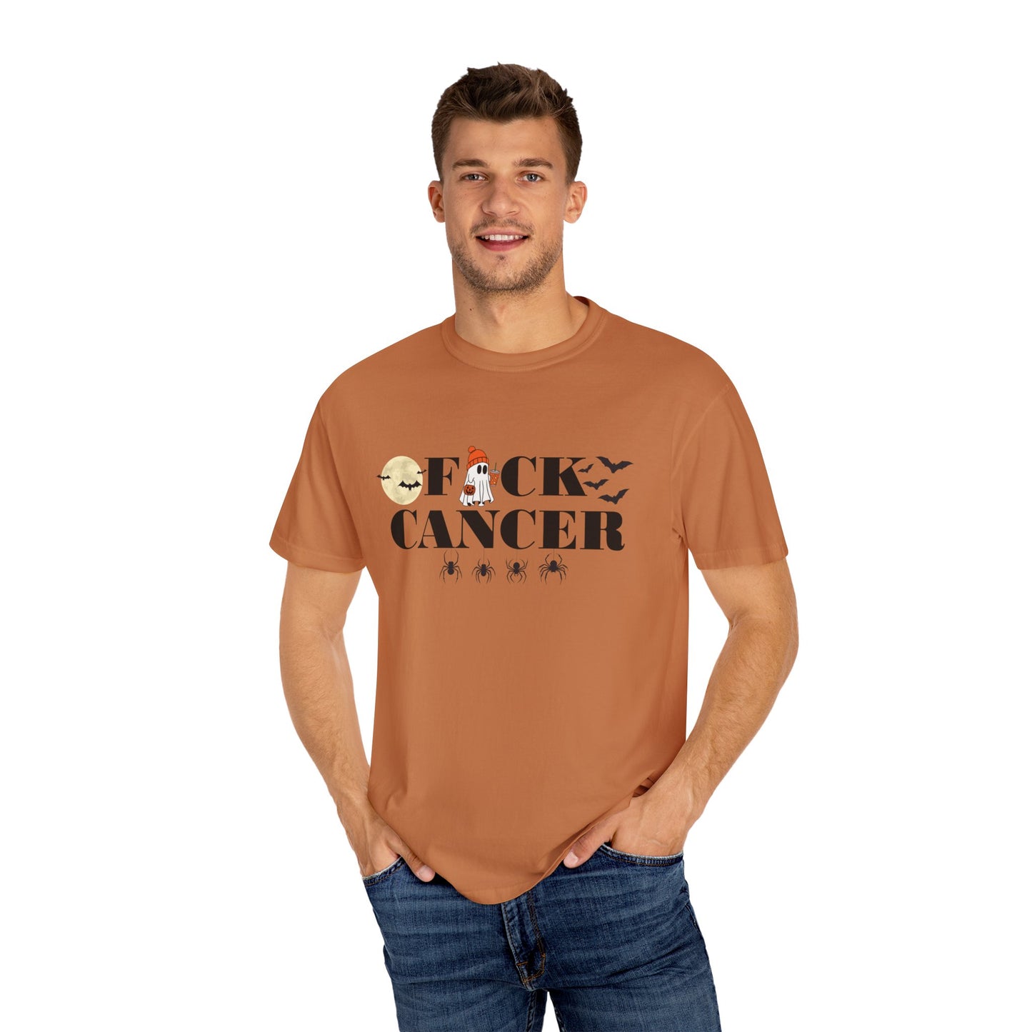 Spooky Season F*ck Cancer Awareness T-Shirt