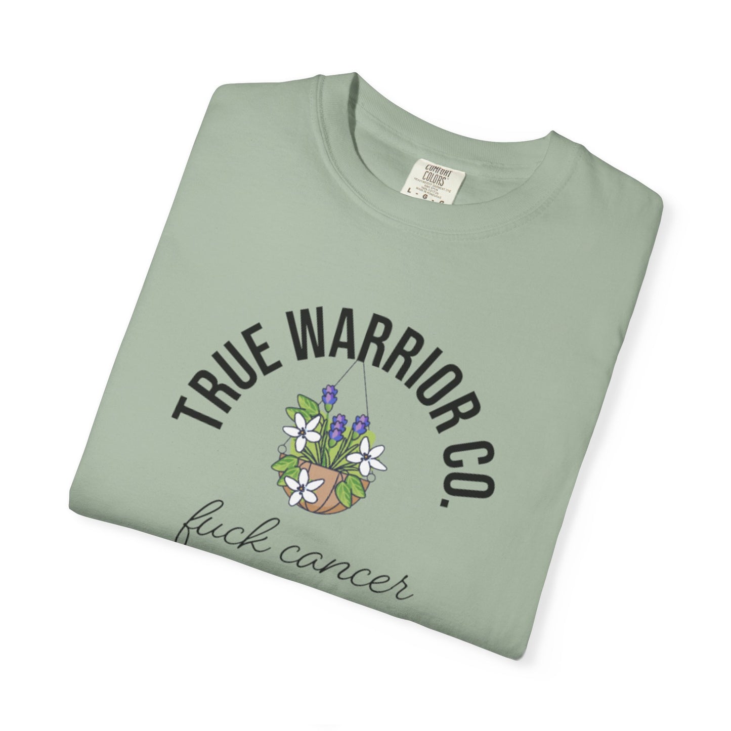 F*ck Cancer Awareness T-Shirt w/ flower design