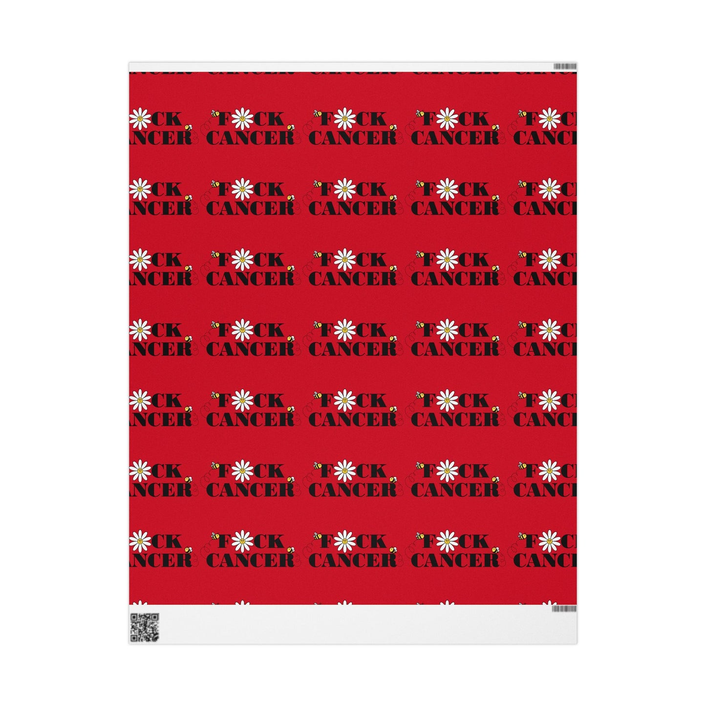 F*CK CANCER Wrapping paper