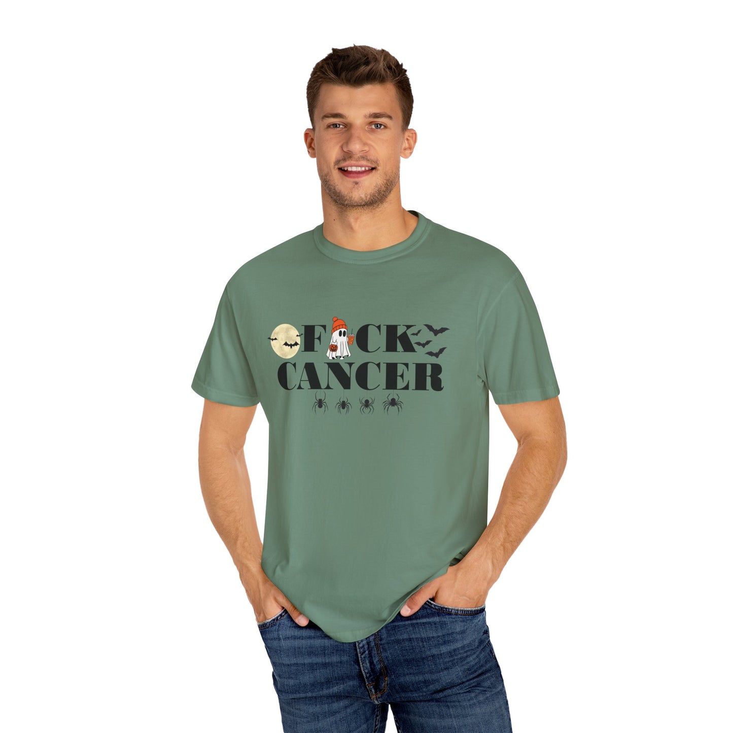 Spooky Season F*ck Cancer Awareness T-Shirt