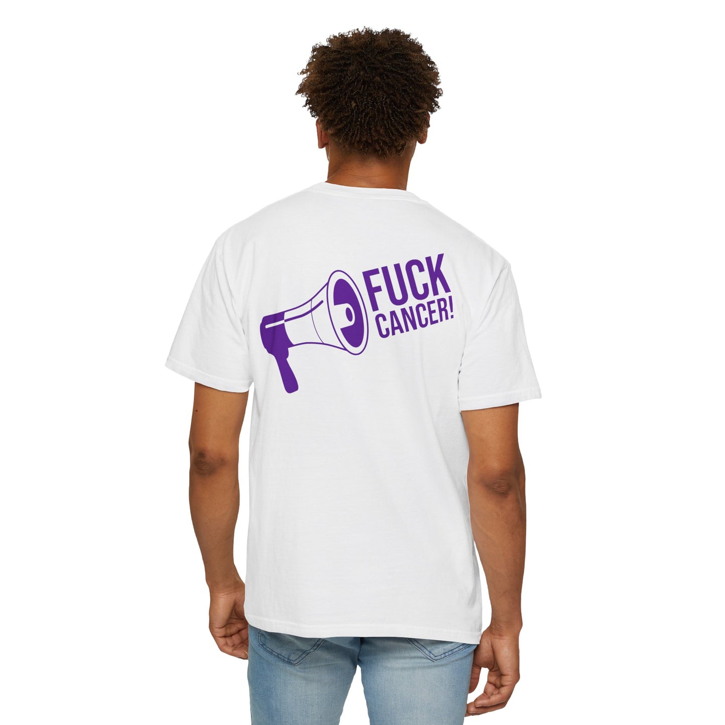 Megaphone Fuck Cancer Tee