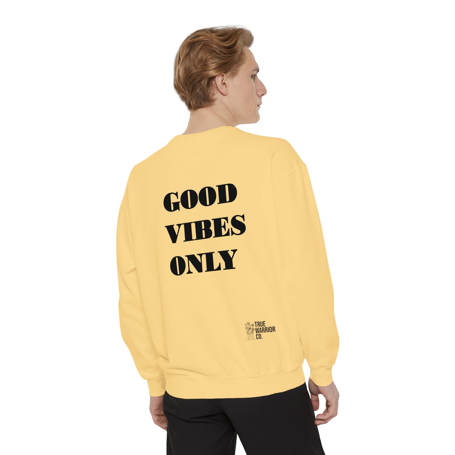 Cancer Awareness Sweatshirt - Unisex Garment-Dyed