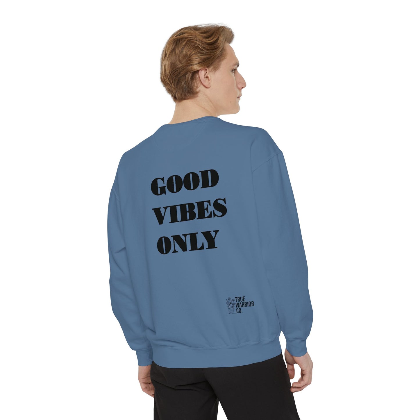 Cancer Awareness Sweatshirt - Unisex Garment-Dyed
