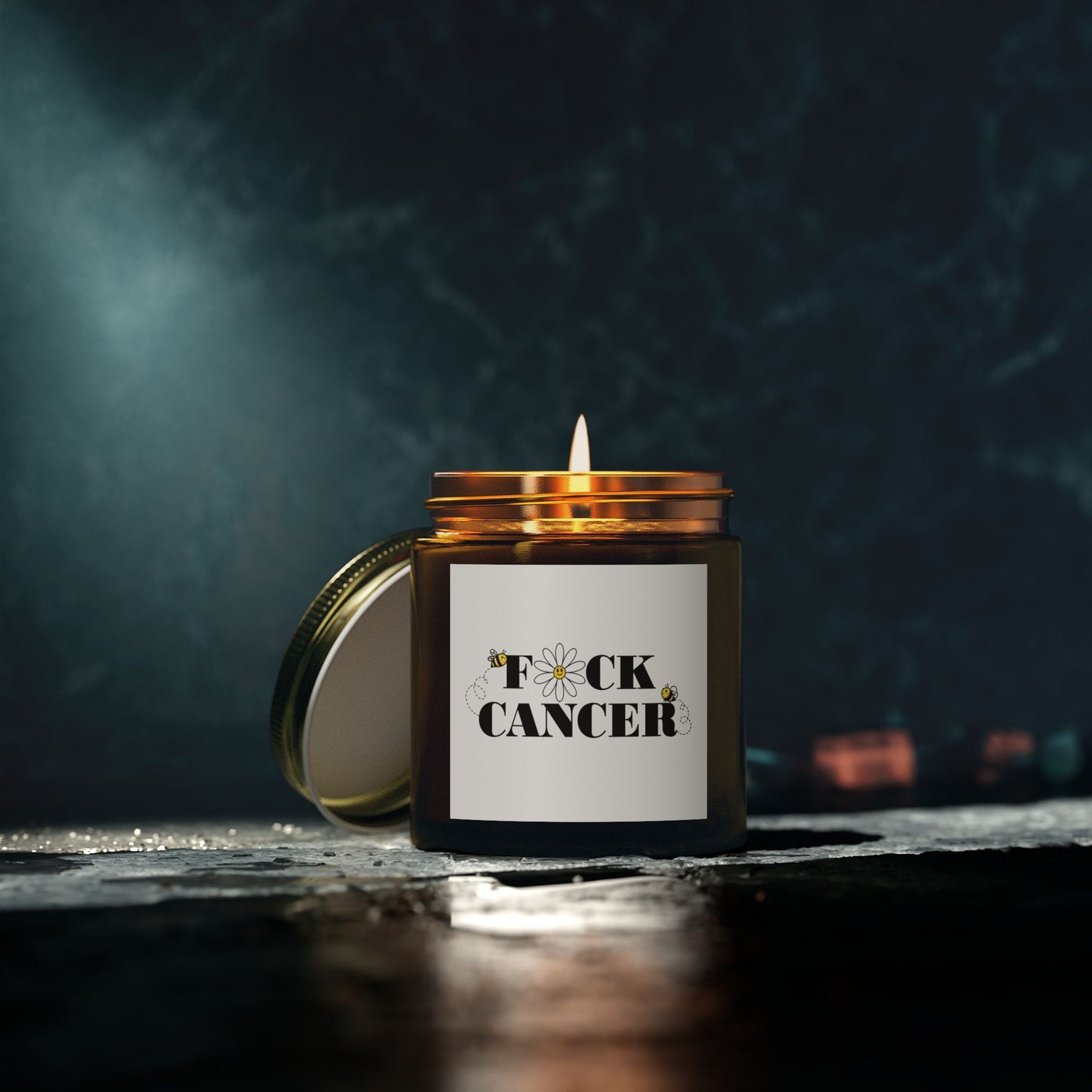 Cancer Awareness Candle